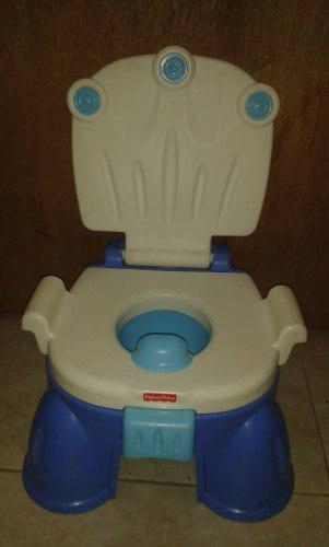 Poceta Plastica Infantil Fisher Price En Muy Buen Estado