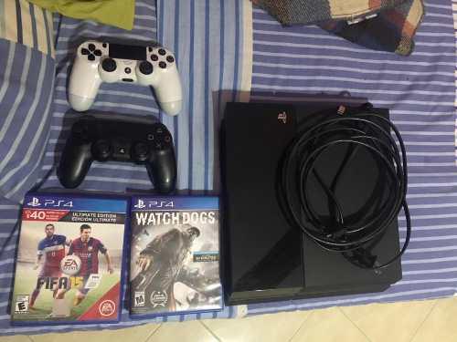 Ps4 Con Dos Controles