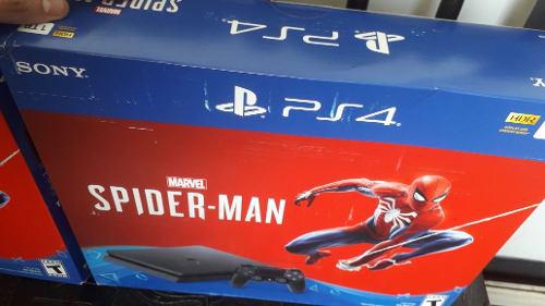 Ps4 Slim 1tb Nuevo Sellado + Game Spiderman + Regalo Oferta