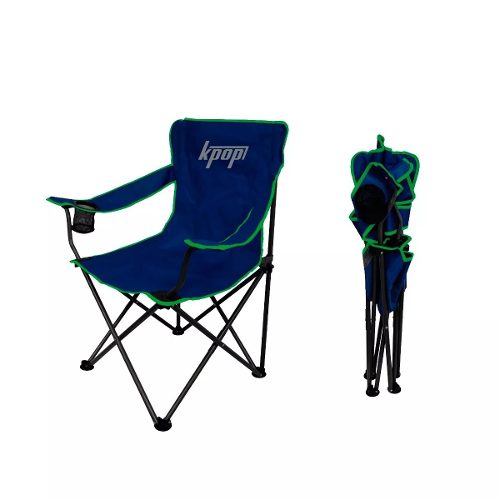 Silla Plegable Playera Camping Promocional Grande K-pop Akr