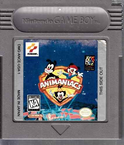 Animaniacs Video Juego De Game Boy Usado