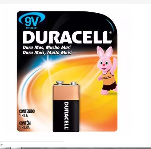 Baterias Pila 9 Voltios Alcalinas Duracell Originales