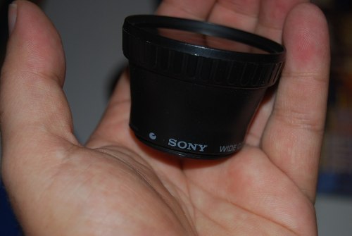 Lente Sony Gran Angular X0.6 Rosca 72mm Ojo Pez