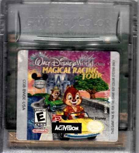 Magical Racing Tour Video Juego De Game Boy Usado A4