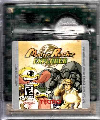 Monster Rancher Video Juego De Game Boy Usado