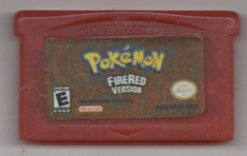 Pokémon Firered Version. Game Boy Advance.juego Original