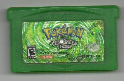Pokémon Leagreen Version. Game Boy Advance.juego Original