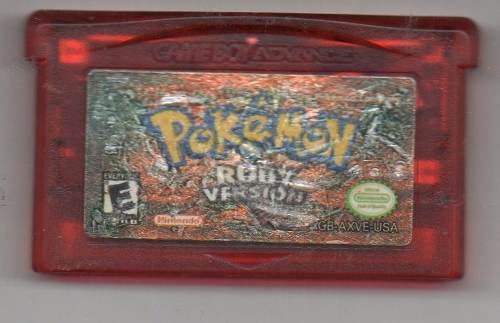 Pokémon Ruby Version.game Boy Advance.juego Original Usado