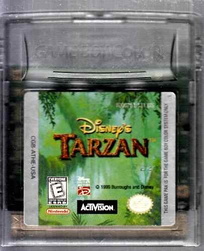 Tarzan Video Juego De Original Game Boy