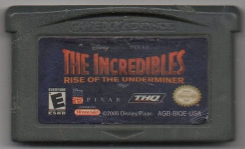 The Incredibles.rise Of The Underminer.game Boy Advance Jueg