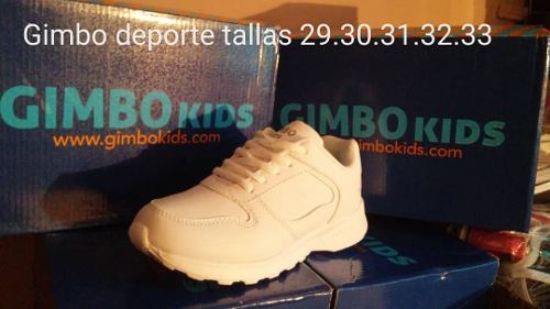 Zapato Deportivo Colegio Gimbo 28 Al 34