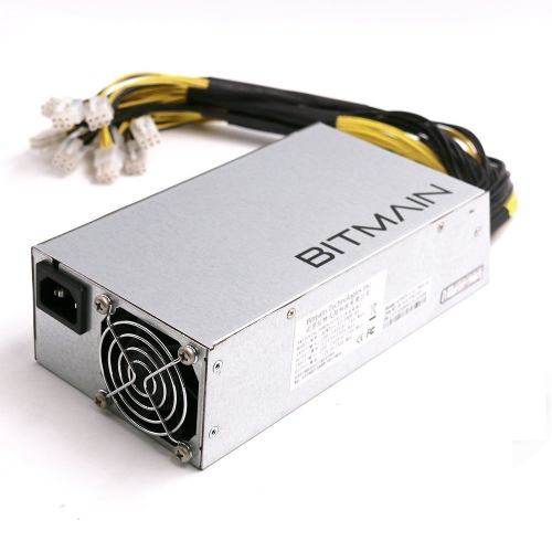 Fuente De Poder Antminer Apw3 ++ Para S9 O L3 + O D3 + Cable