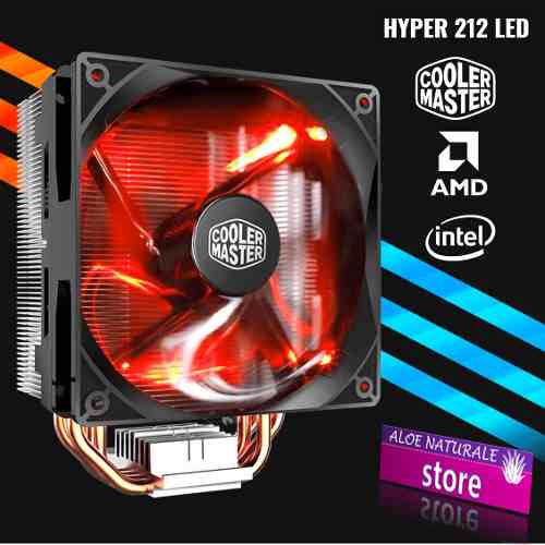 Nuevo Disipador Fan Cooler Master Hyper 212 Led Intel / Amd