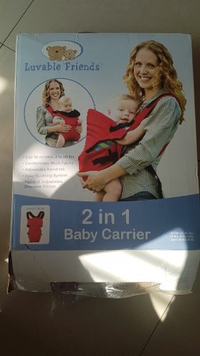 Baby Carrier (canguro) Marca Luvable Friends