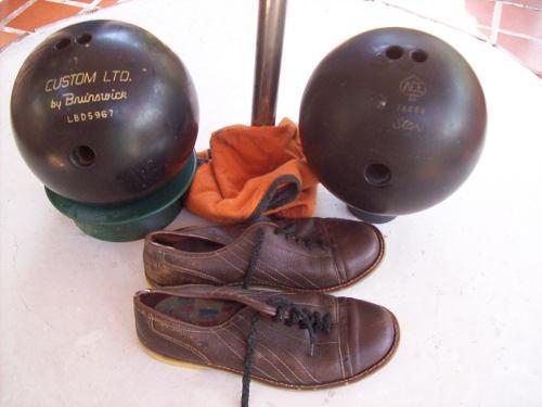 Bolas De Bowlin Y Zapatos Para Bowling