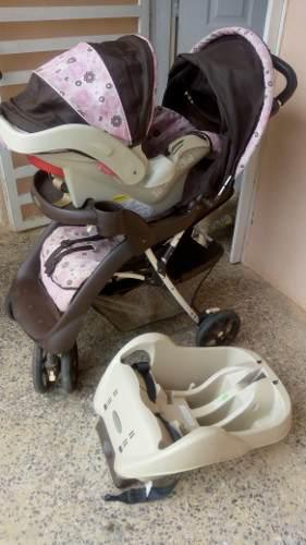 Combo Corral, Coche Y Porta Bebé Graco Para Niña,buen