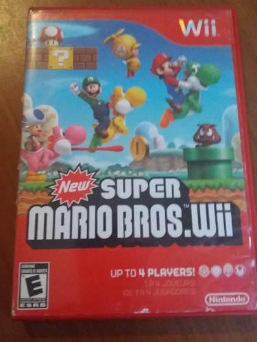 Juego Super Mario Bros Wii Original