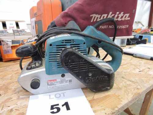 Makita Lijadora Madera Carpintería Banda 4x24