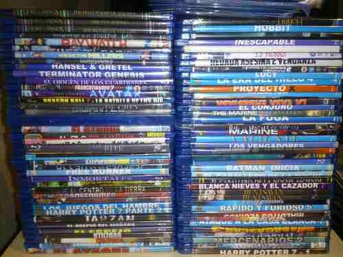 Películas De Blu-ray Diversidad De Titulos