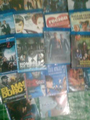 Peliculas Bluray Lote De 100, Usadas