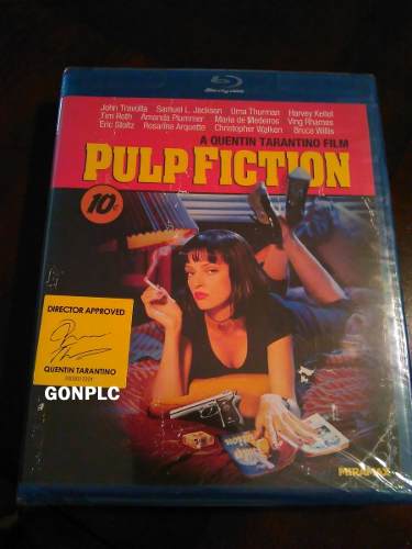 Pulp Fiction Blue Ray Quentin Tarantino Editada Por Director