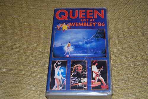 Queen Freddie Mercury Vhs Pelicula Concierto Wembley 86