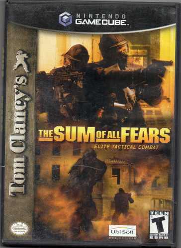 Tom Clancy's.the Sum Of All Fears.gamecube Original Usado A4