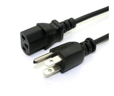 Cable De Poder 1.5 Metros Pc, Videobeam, Monitor. Tienda Tec