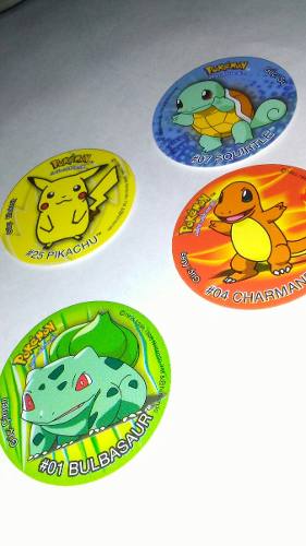 Coleccion Tazos Pokemon 1ra Generación Nueva Y Completa