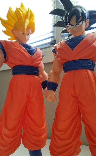 Figura De Goku Super Sayajin. Original Hecha Por Banpresto