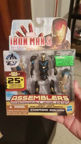 Iron Man 3 Assembler Figura Nueva En Caja 13 Cm