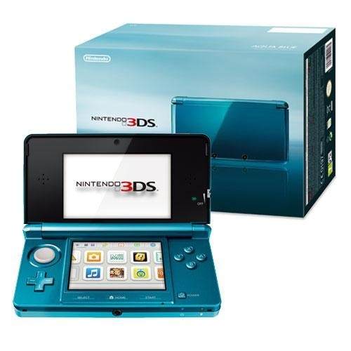 Nintendo 3ds Azul + 4 Juegos Y Accesorios