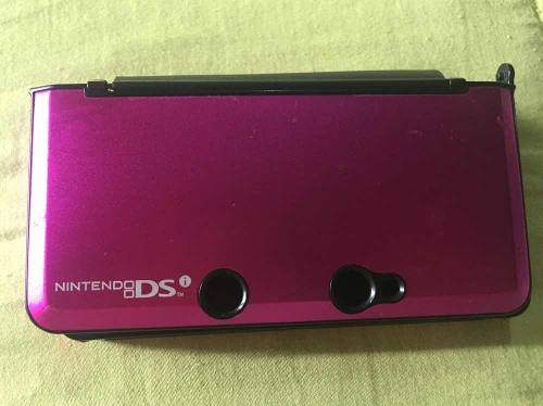 Nintendo 3ds Casi Nuevo Con Carcasa Fucsia