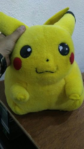 Pokemon Pikachu Graandee Peluche 20cm Largo,40 Ancho