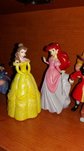 Princesa Disney Bella Y Ariel Figura