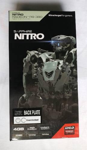 Sapphire Nitro R9 380 4gb Black Plate Usadas