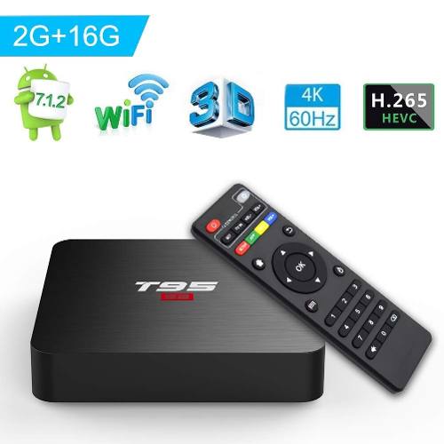 Smart Tv Box Android 7.1 Tv Wifi Netflix Tv 2gb Ram 16gb Rm