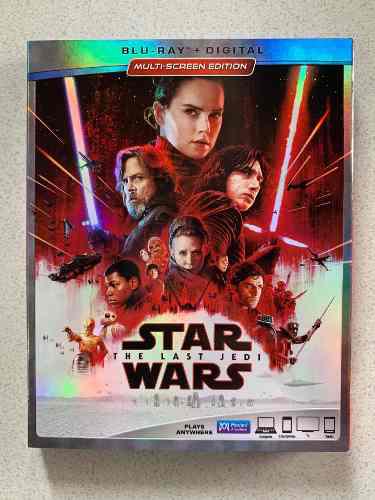Star Wars The Last Jedi Película Blu-ray