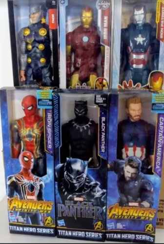 Super Heroes: Spiderman, Iron Man, Capitan America Y Otros