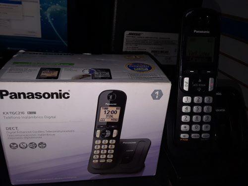 Telefono Inalámbrico Panasonic 1 Auricular Kx-tgc210