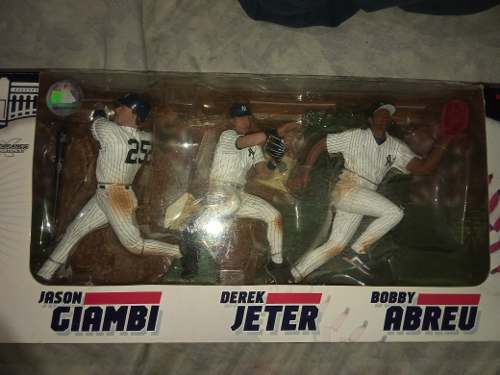 Tripack Figuras Mlb Yankees