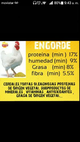 Venta De Alimento Para Pollo Iniciador Para Engorde