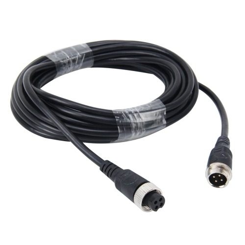 5m M12 4p Aviacion Conector Audio Video Extender Cable Para