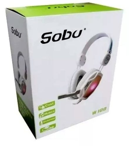 Audifonos Auriculares Sobu W100 Gaming Microfono Y Plug 3.5