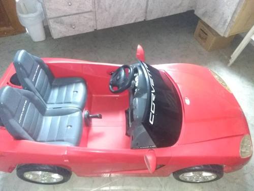 Carro A Bateria Modelo Corvette 300 Verd