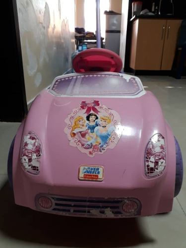 Carro Electrico Princesa Para Niñas Fisher Price Power