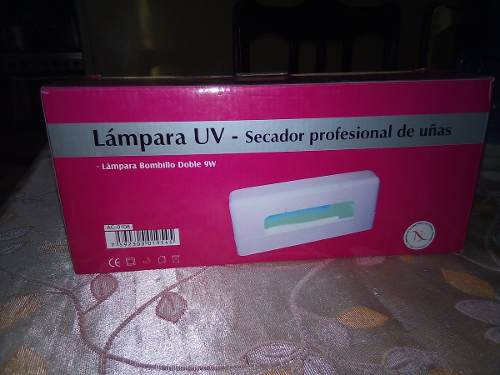 Lampara Uv Para Secado De Uñas Marca Super Crystal