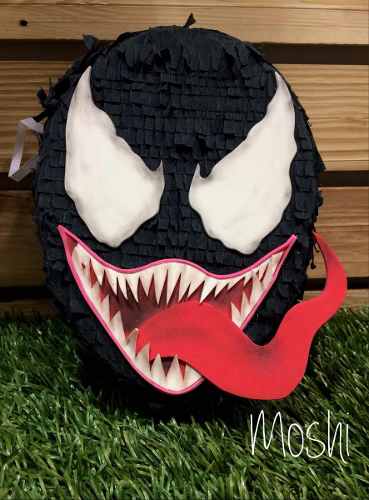 Mini Piñatas De Súper Héroes, Venom Spiderman Hulk