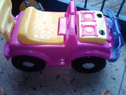 Nuevo Gran Carro Jeep Montable Infantil Cocina Niña