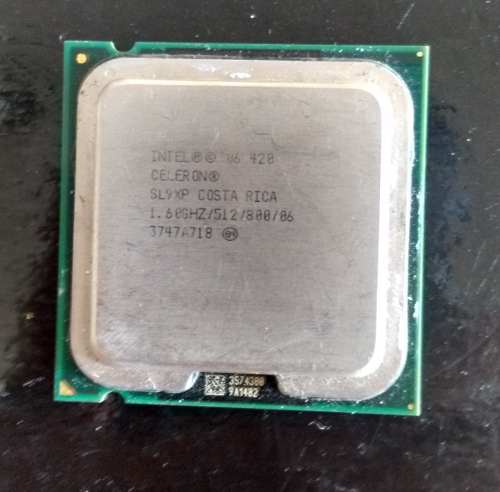 Procesador Intel Celeron k 1.60 Ghz, 800 Mhz Lga 775